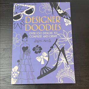 Designer Doodles Book with Purple Cover